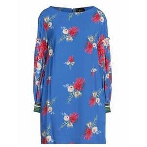 NEW CAVALLI CLASS women's long sleeve dress in blue